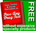 How do I pass a drug test free?